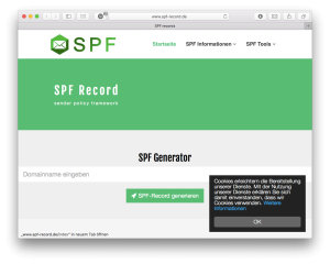 SPF records