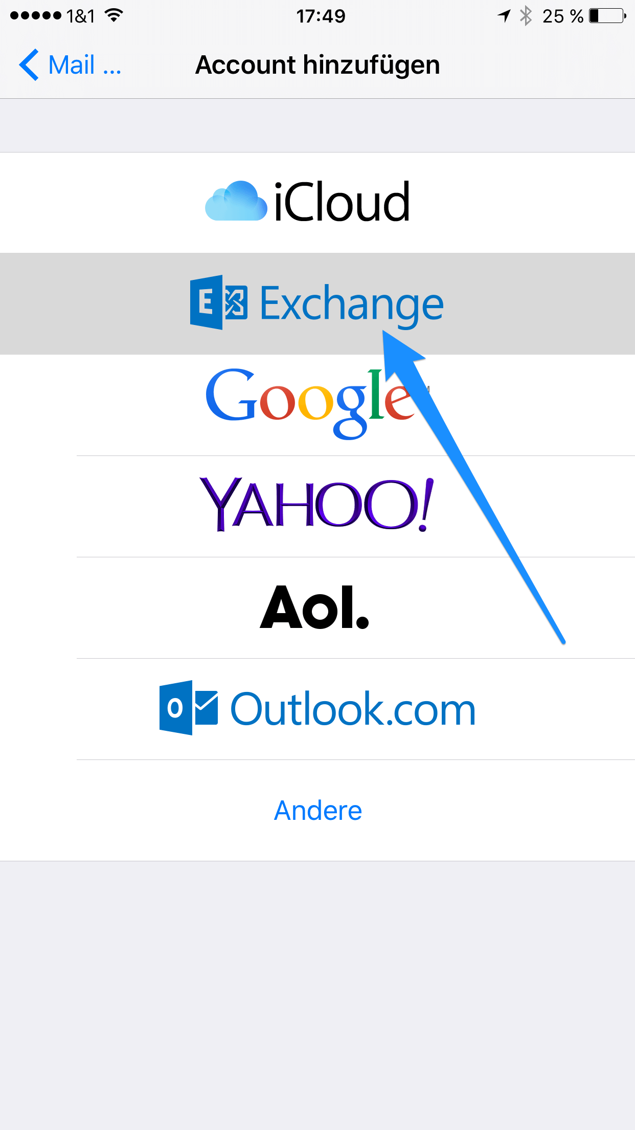 3. Exchange Account