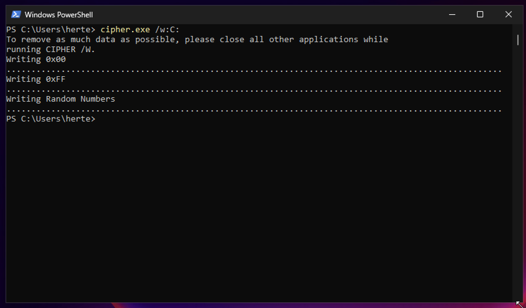 Cipher Dateien sicher löschen SystemTechnics