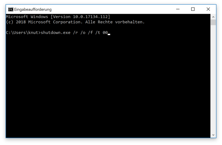 Windows 10 – Erweitertes Bootmenü – SystemTechnics