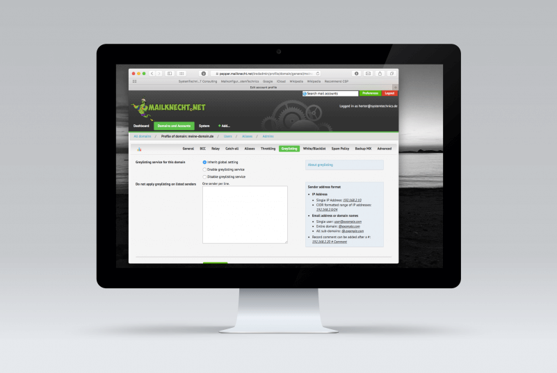 Selektives Greylisting