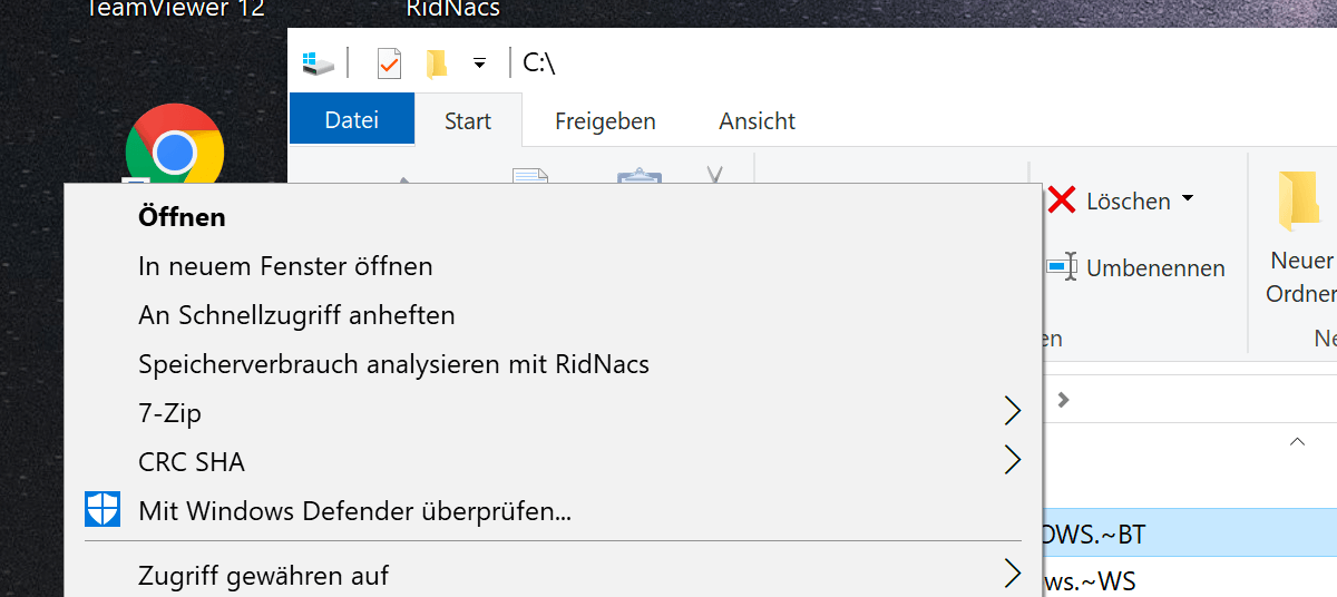 treesize powershell